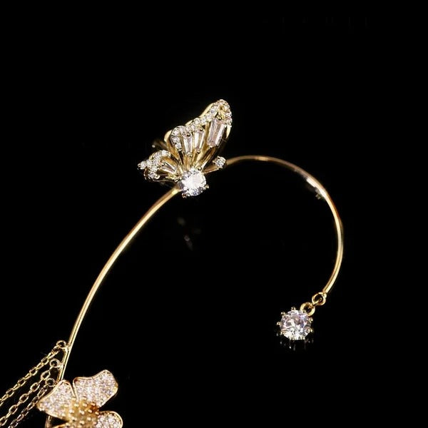 🎄CHRISTMAS PRE-SALE🎁Butterfly Tassel Style Zircon Earrings | Perfect Gift🎁