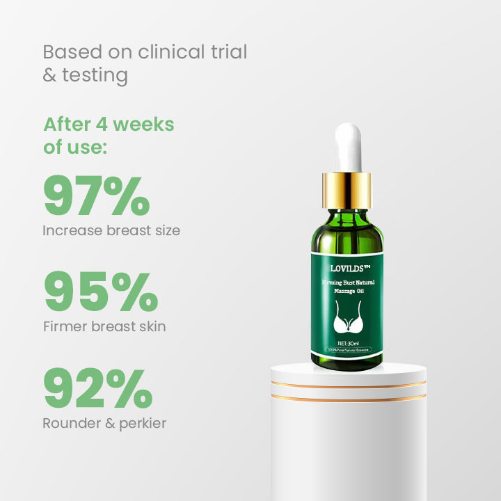 (Limited Time Discount 🔥 Last Day) LOVILDS™ Firming Bust Natural Massage Oil