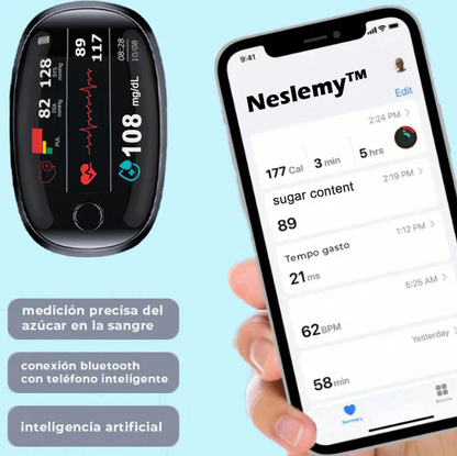 【OFFICIAL STORE】[99.9% Accuracy] Neslemy™ Non-Invasive Blood Glucose Meter