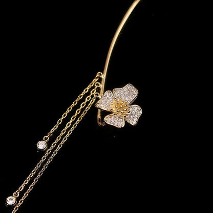 🎄CHRISTMAS PRE-SALE🎁Butterfly Tassel Style Zircon Earrings | Perfect Gift🎁